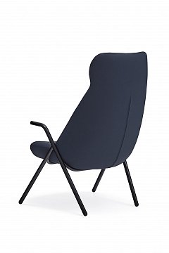 Кресло Dins Tall, темно синий