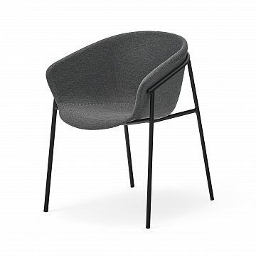 Полукресло Hug, цвет темео серый